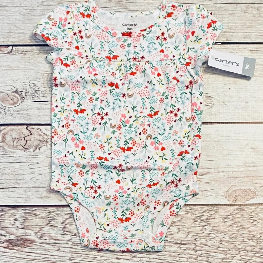📌🆕 Carter’s • Floral • Bodysuit